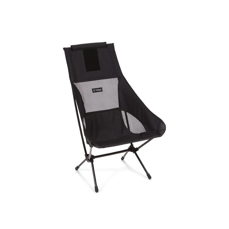 Chair Two Foldable Camping Chair - All Black x F10 Black