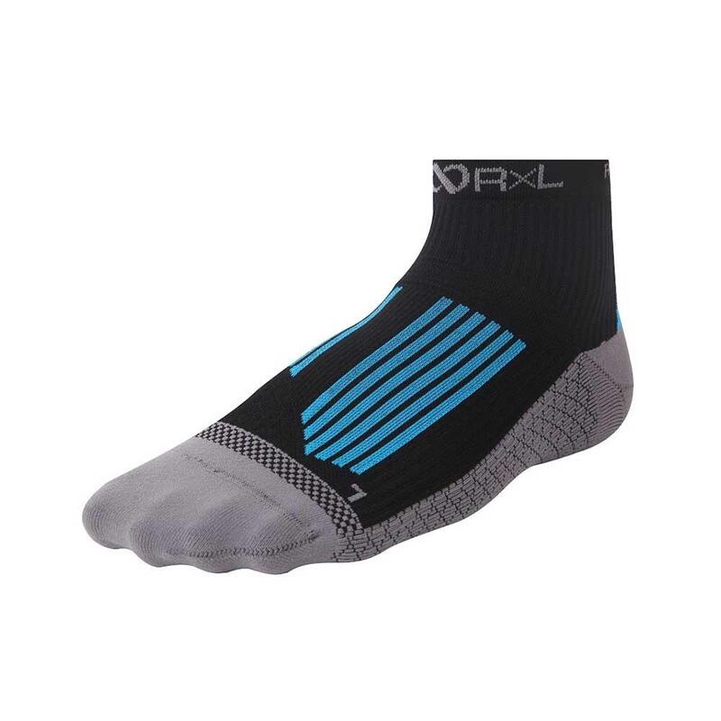 Ruy Speed Unisex Short Socks - Black/Blue