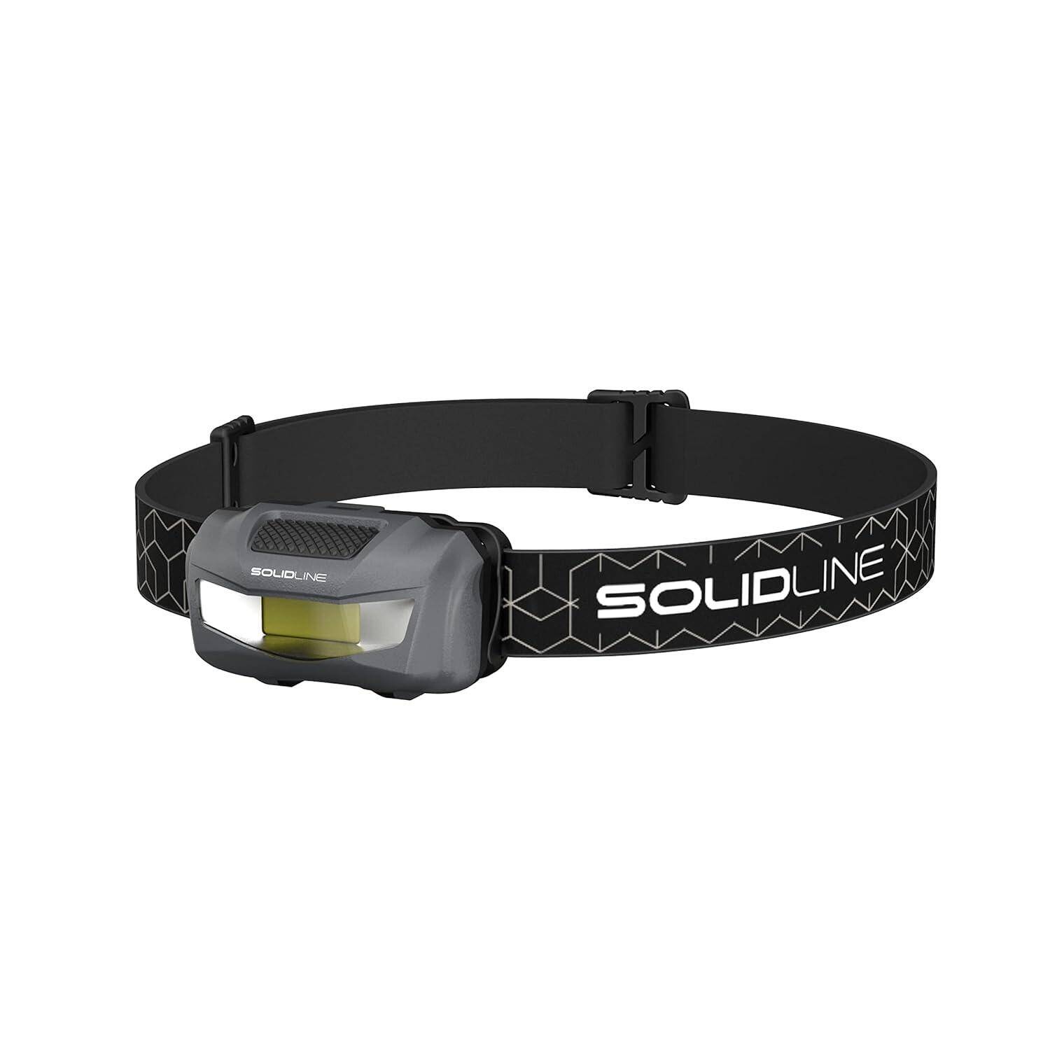 Ledlenser Solidline SH1 Black Headlamp -  1