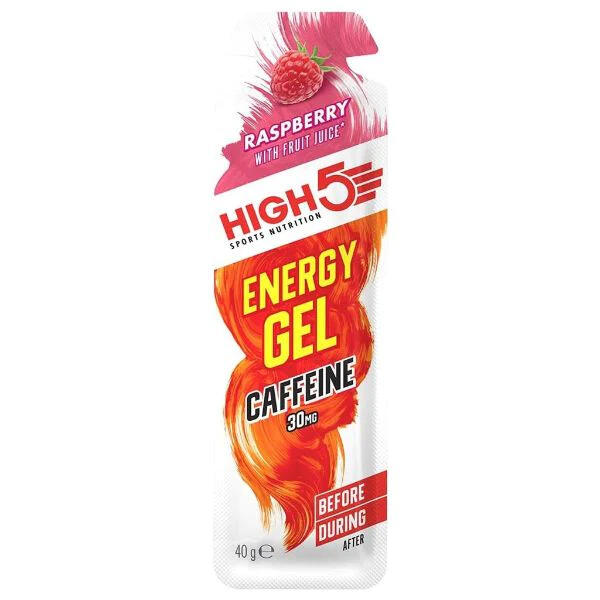 Energy Gel with 30mg Caffeine (1 sachet/40g) - Raspberry