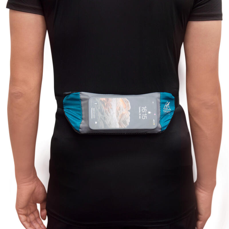 RUNNING WAIST BAG TOUCH - TURQUOISE