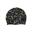 HK Doodle Unisex Silicon Swim cap - Black