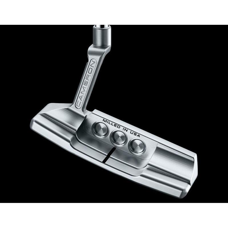 SCOTTY CAMERON SUPER SELECT NEWPORT 2 PLUS GOLF PUTTER - SILVER