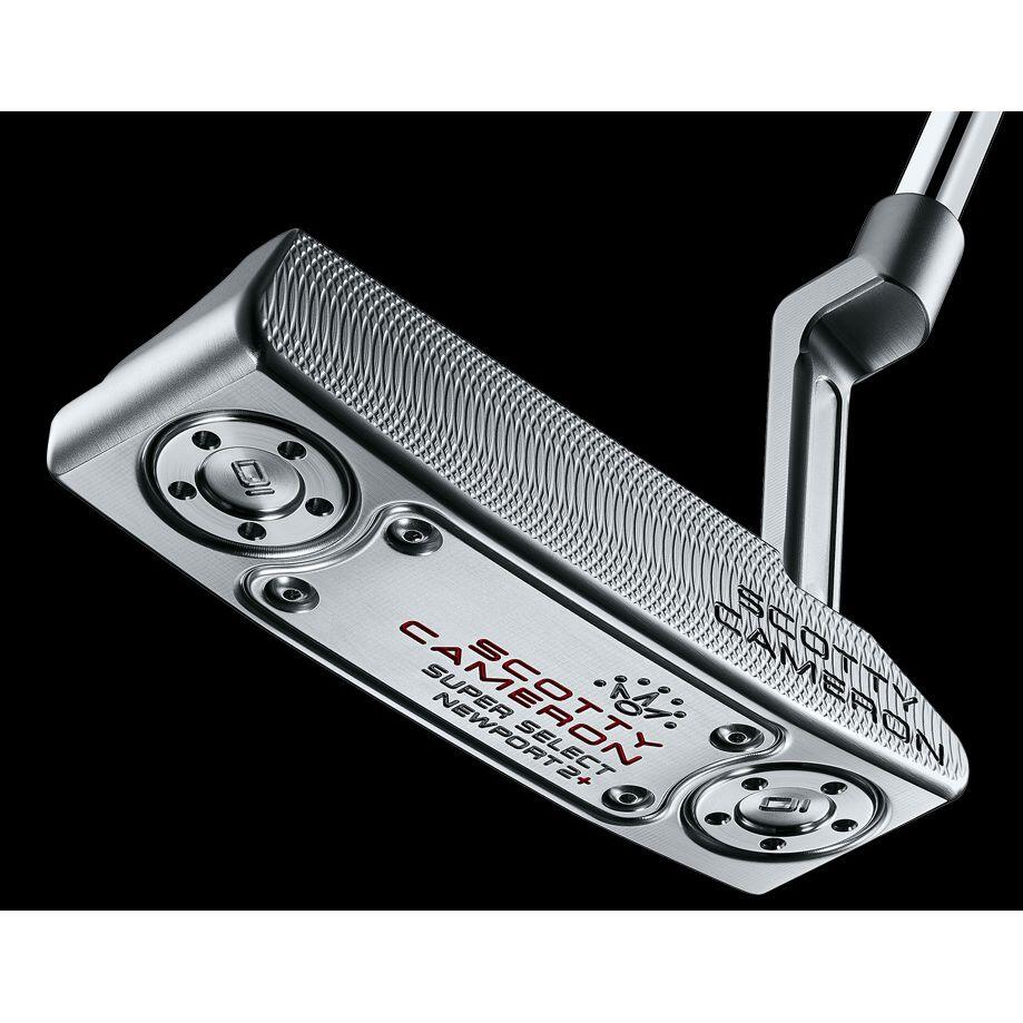 SCOTTY CAMERON SUPER SELECT NEWPORT 2 PLUS GOLF PUTTER - SILVER 