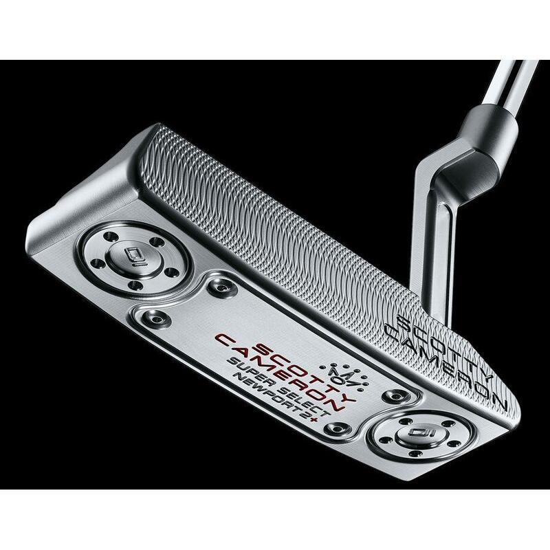 SCOTTY CAMERON SUPER SELECT NEWPORT 2 PLUS GOLF PUTTER - SILVER