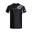 MEN ASIAN RANGE 50TH DIAMOND SHORT SLEEVE HALF ZIP SUN PROTECTION TOP - BLACK