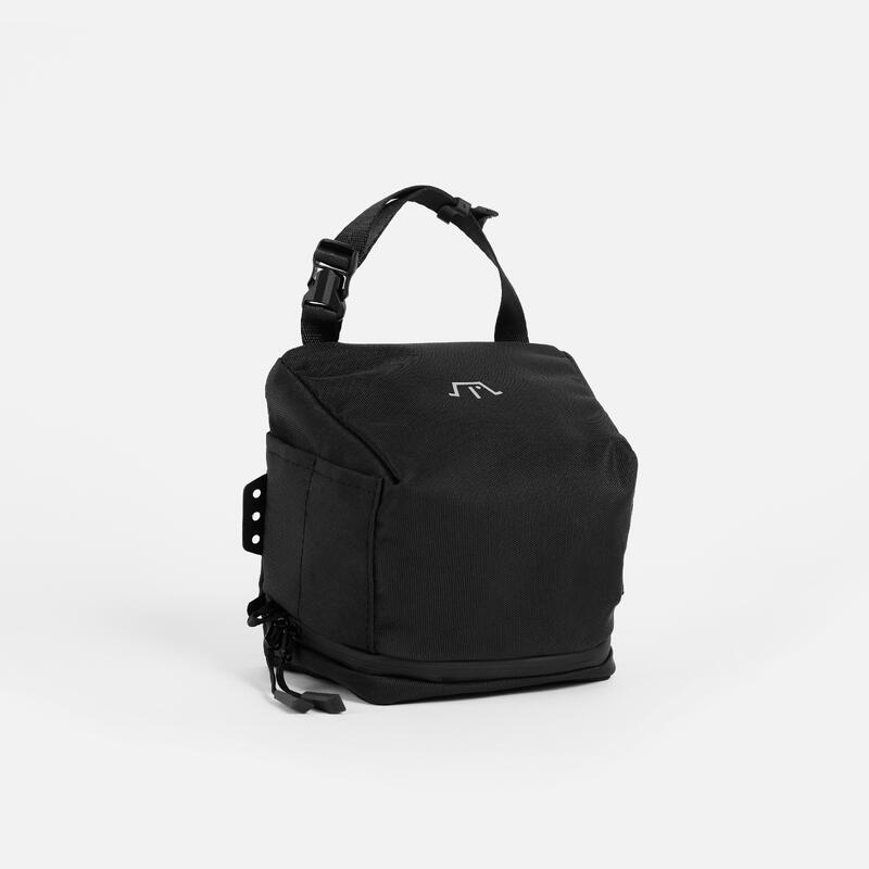 3件套露營包（筆袋/ 超輕型洗漱袋和紙巾卷/ 肩背袋) 0.4-0.5L - 黑色