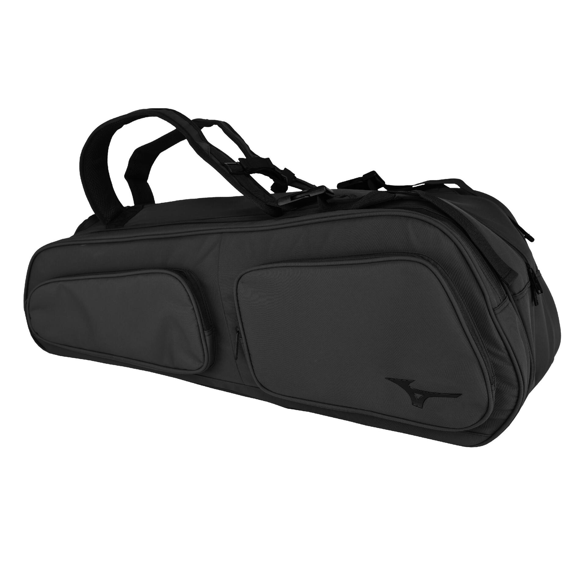 Badminton Racket Bag - Premium Series 3 Comp Bag (Jet Black)