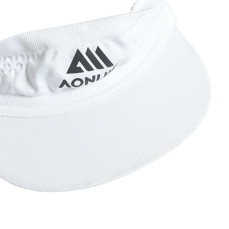 Foldable Sports Sun Visor Cap - White