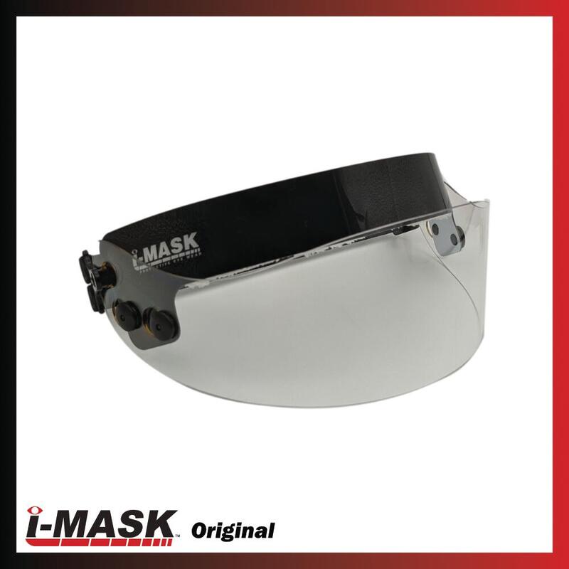 i-MASK Squash Protective Eyewear Unisex Comfort Protective Eyewear- Black