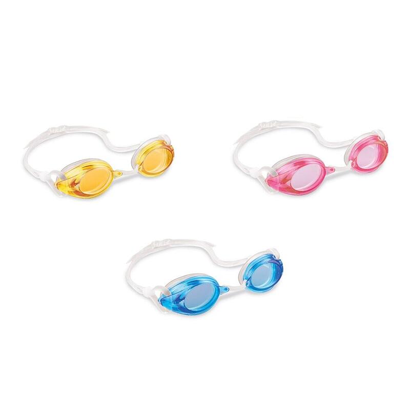 Sport Relay Anti-fog Swimming Goggles - Random color