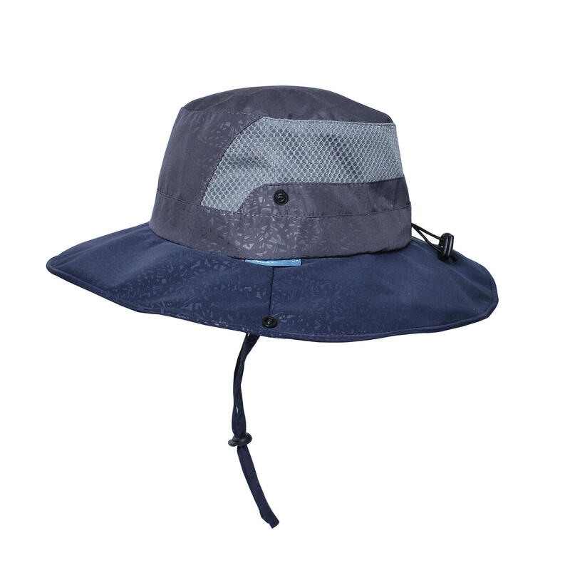 T922101 中性印花防紫外線帽子 - 灰色