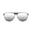 Halo O009 Adult Unisex Folding Sunglasses - Silver