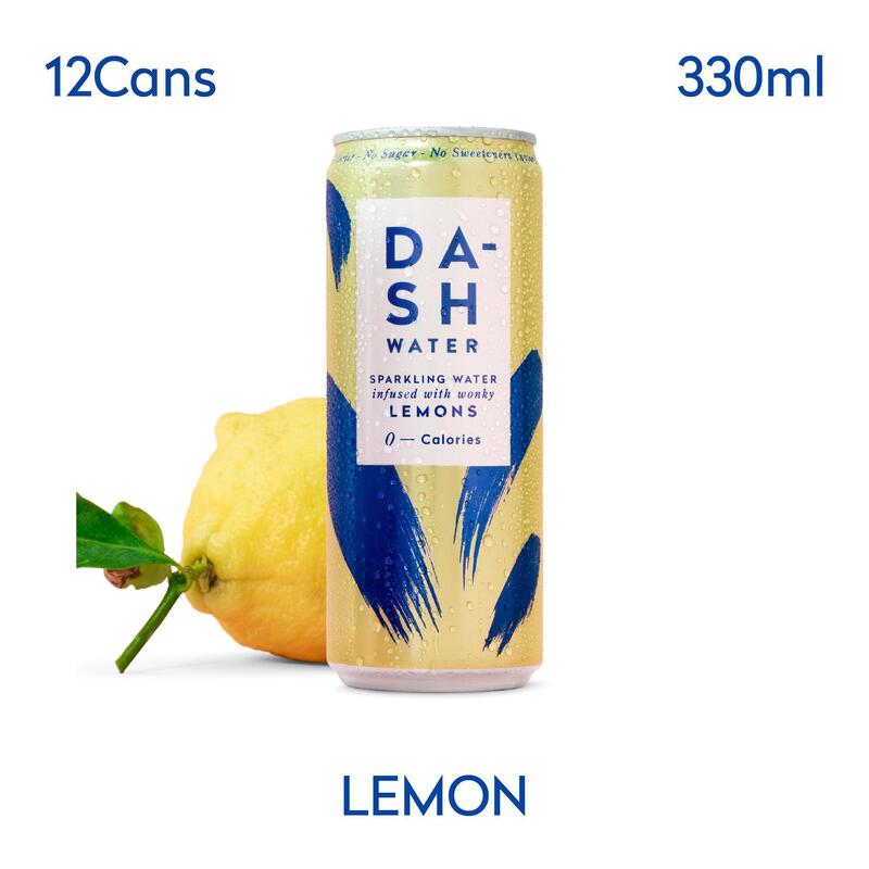 0 Calories Sparkling Water (330ml x 12cans) - Lemon