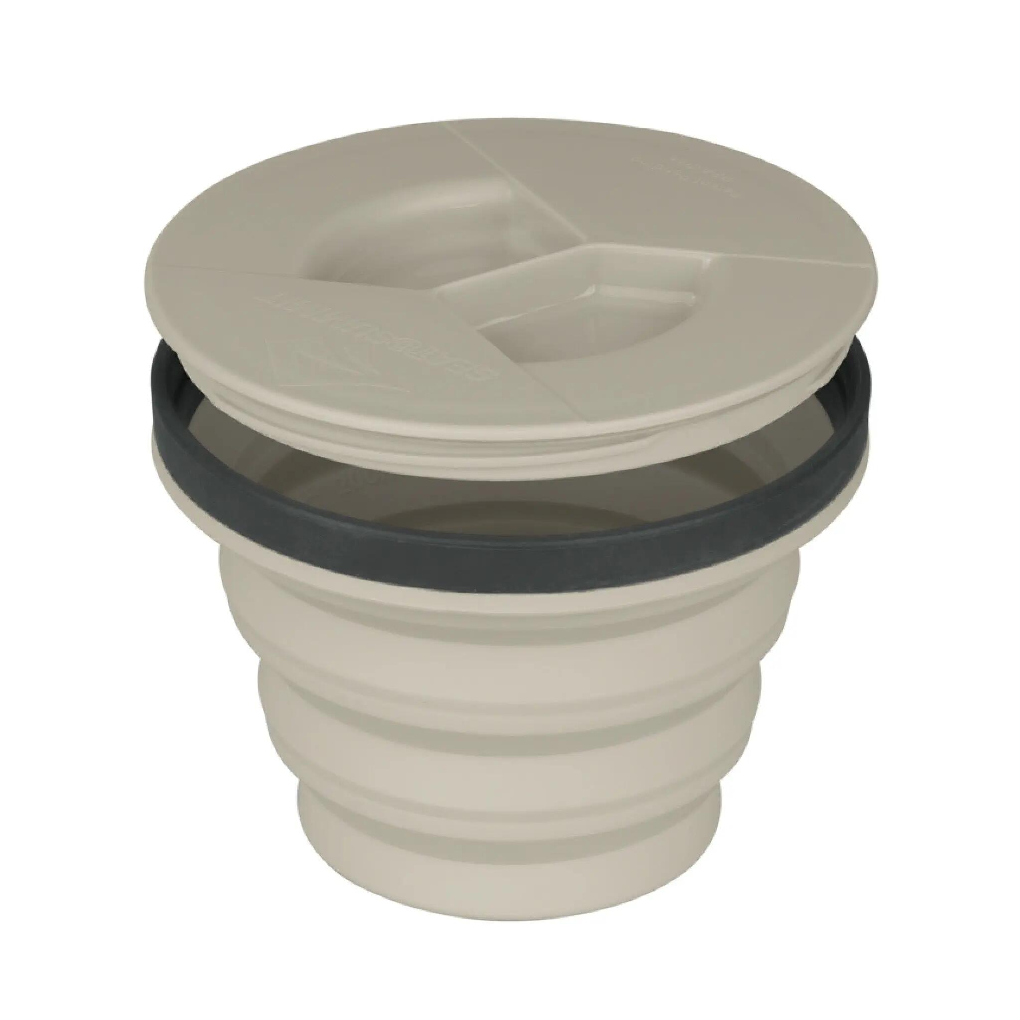 Space Saving Collapsible Food Container for Hiking Sea to Summit X-Seal and Go Medium -  1