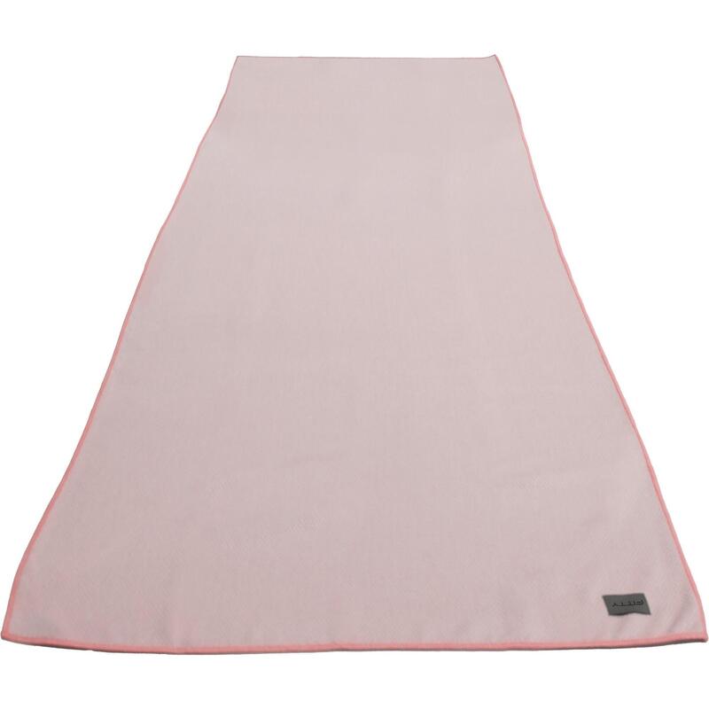 Double Non-Slip Yoga Mat Towel - Pink