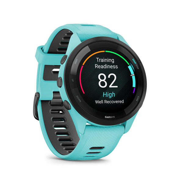 Garmin Forerunner 265 Running Smartwatch Aqua