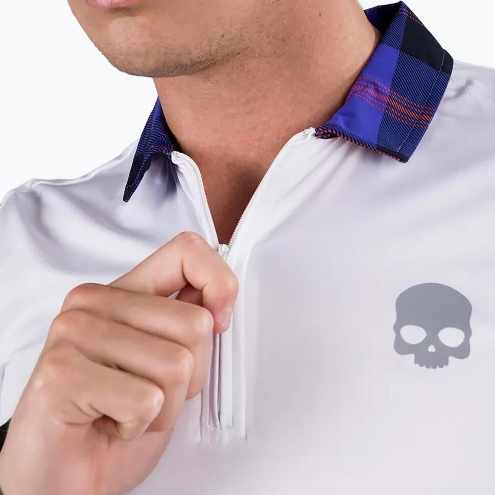 Koszulka polo tenisowa męska HYDROGEN Tartan