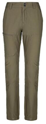 Pantalon femme Kilpi Jasper-W de randonnée, vert