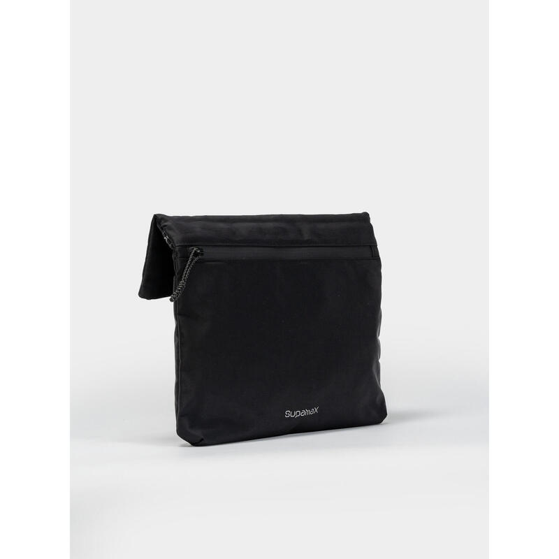 Water repellent Shoulder Pouch Mini Bag - Black