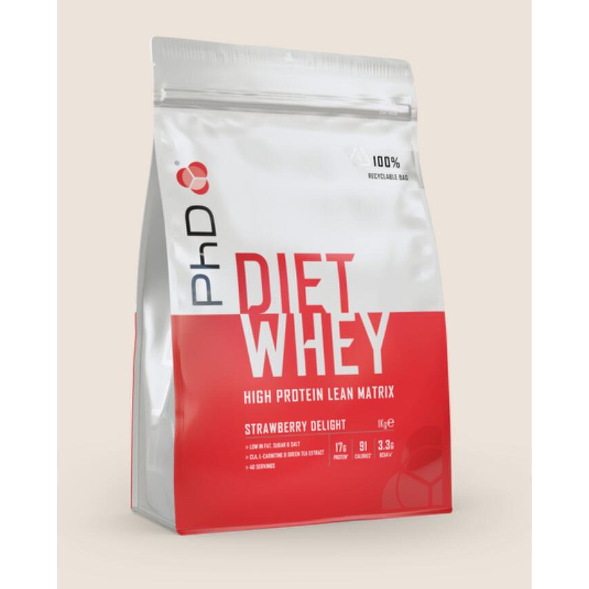 PHD Diet Whey Protein - Strawberry 1KG