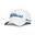 TH22ATPGC-14S UNISEX TOUR PERFORMANCE CAP - WHITE/BLUE