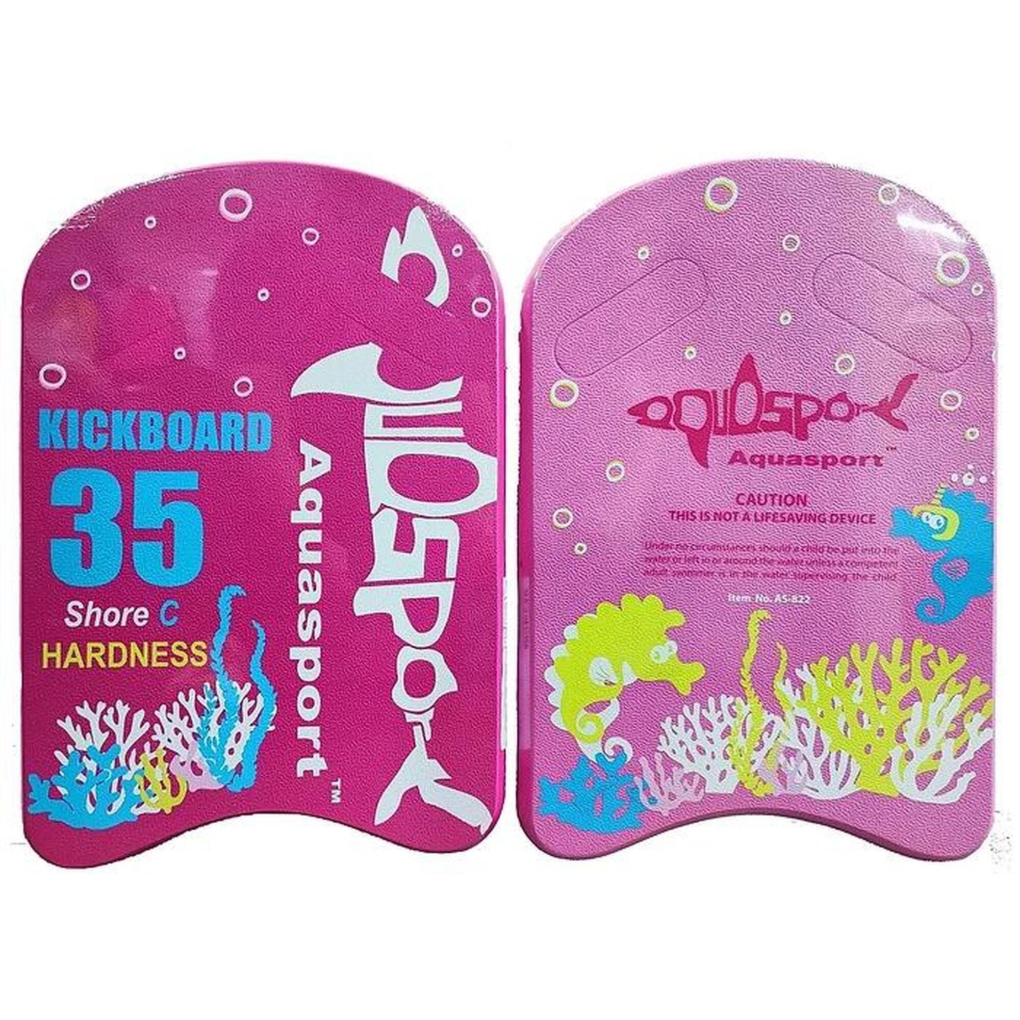 Aquasport Swimming Kickboard - Pink