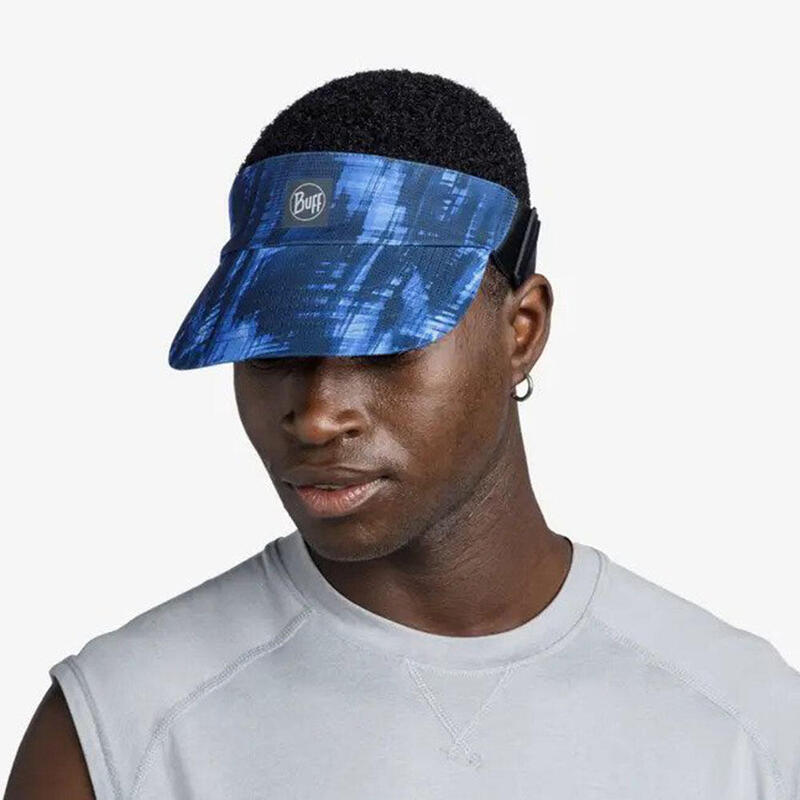 Go Visor Adult Unisex Sports Sun Visor Cap - Attel Blue