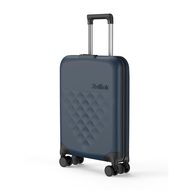 21 吋 4輪 Flex 360° 摺疊行李箱 - 深藍色