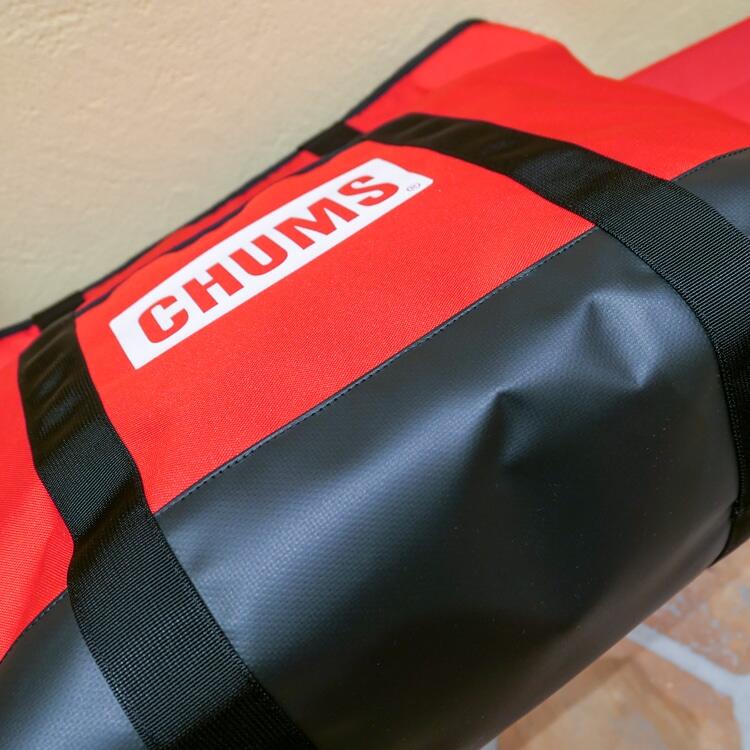 Chums Logo Soft Cooler Tote - RED