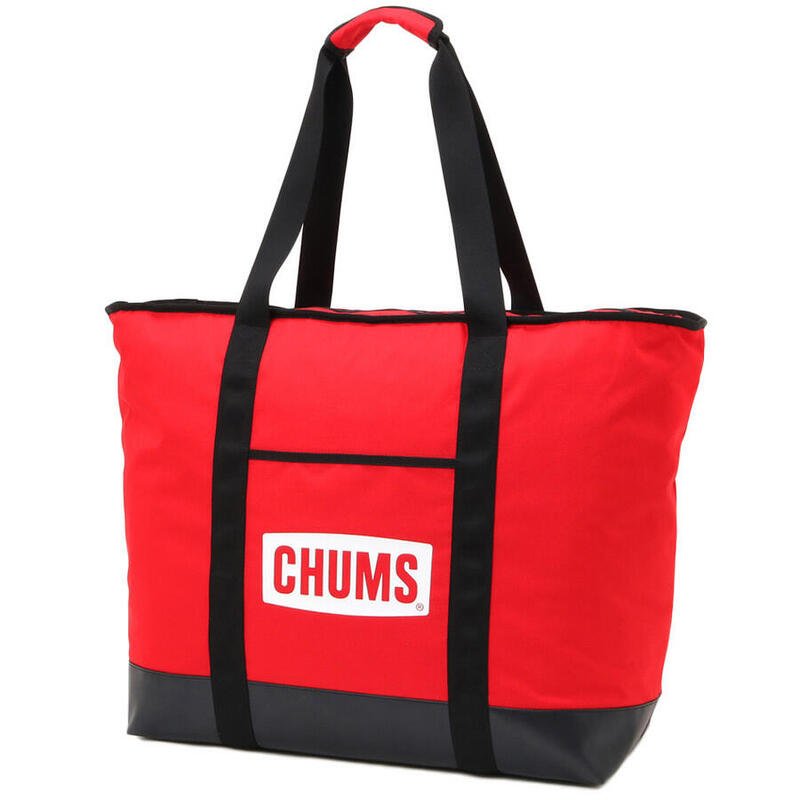 Chums Logo 軟式手提大冰袋 - 紅色