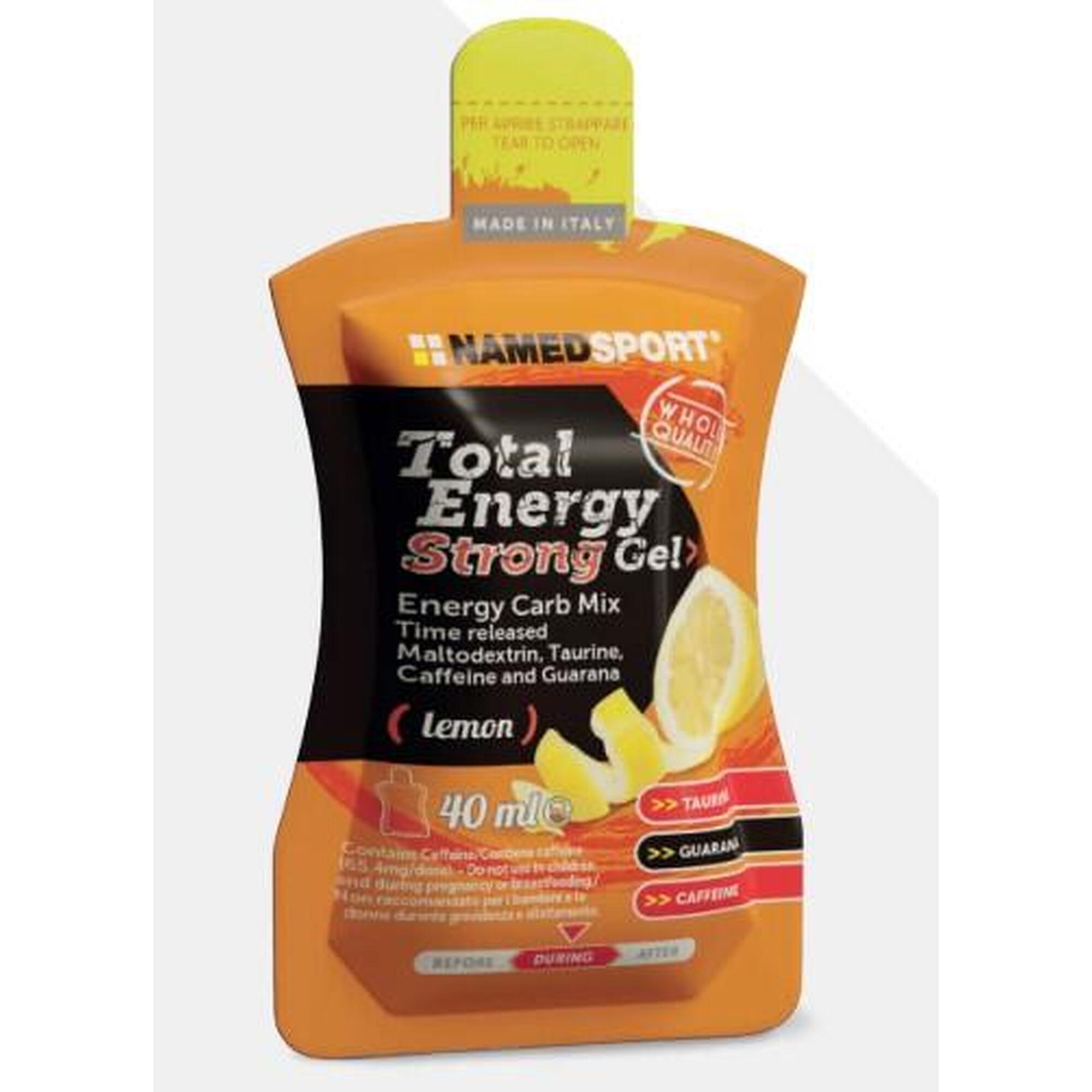 Total Energy Strong Gel 40g - Lemon