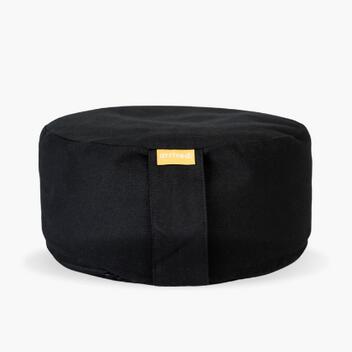 Zafu Meditation Cushion Cover - Black