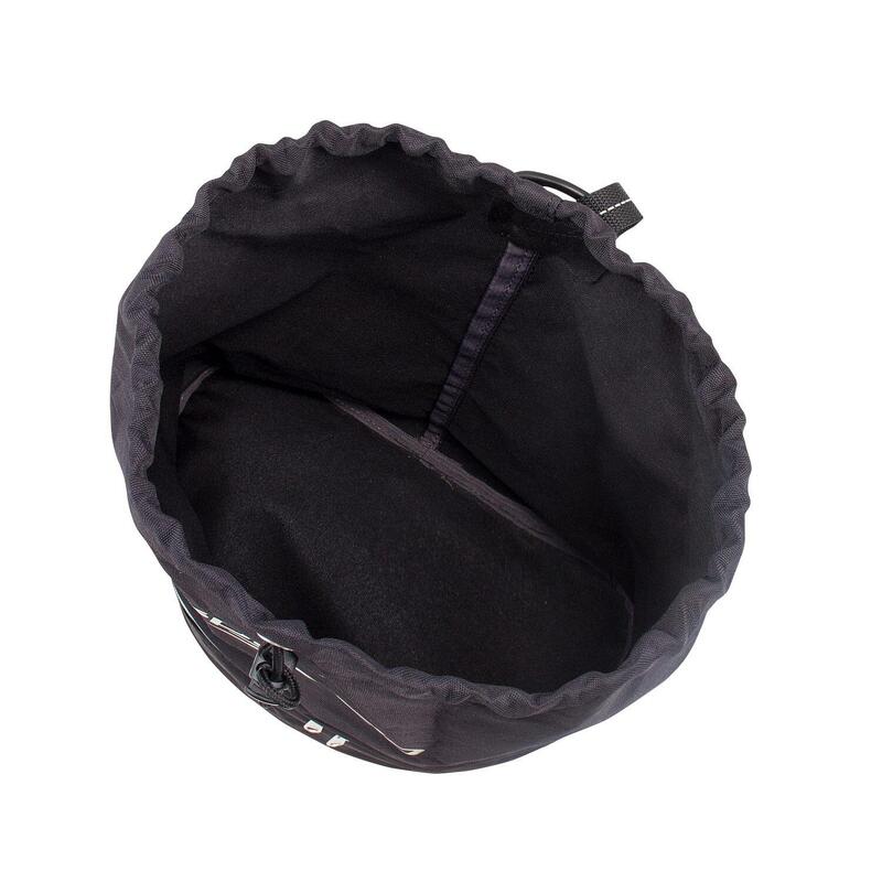 2 Room Drawstring Bag - Black