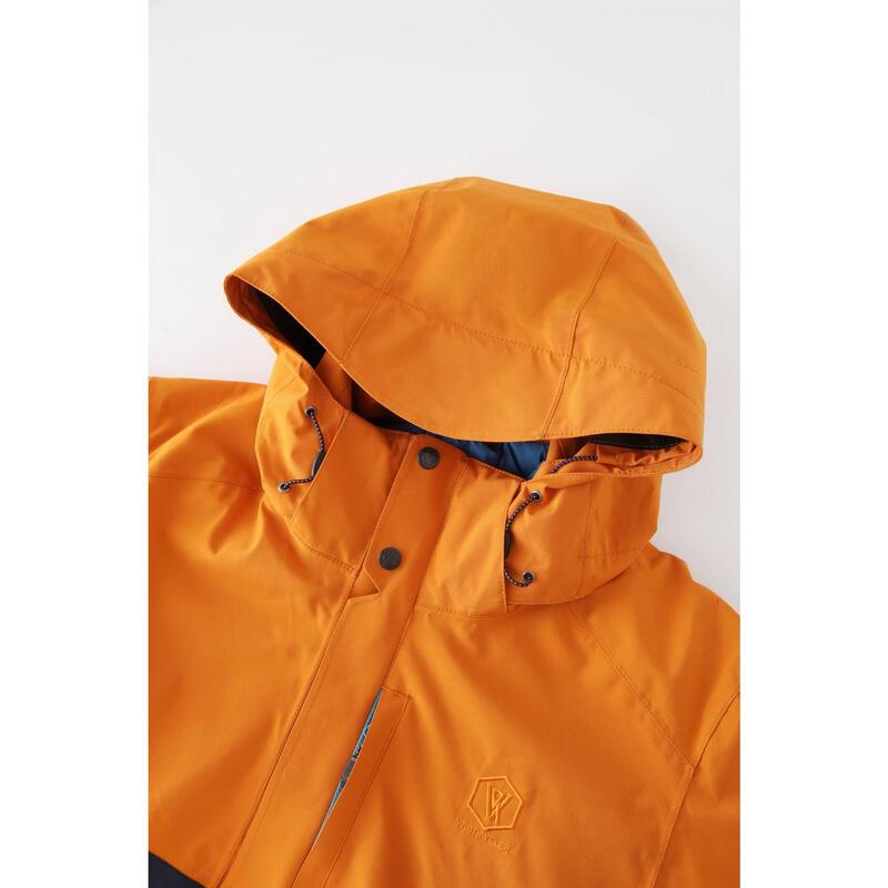 T223102 Men 3-in-1 Toray Down Jacket - Orange