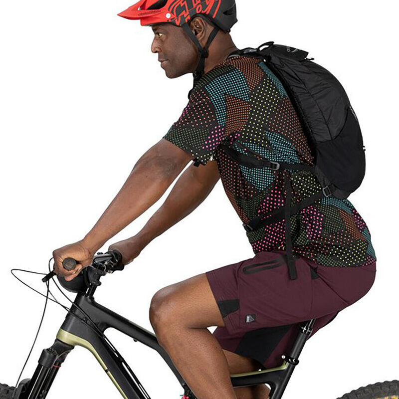 Katari 7 成人男裝騎單車用背心袋 7L - 黑色