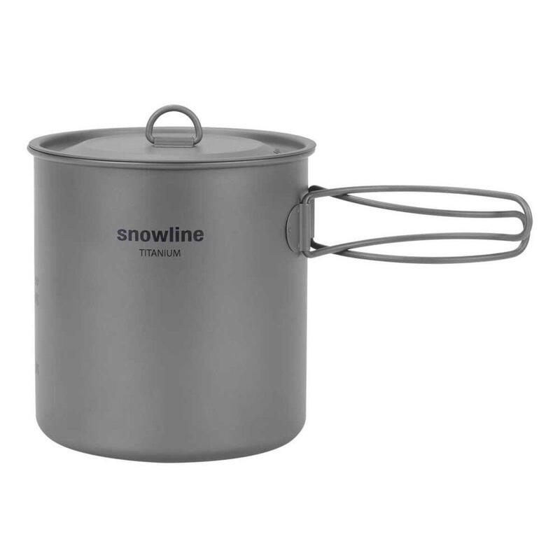 Titanium Camping Cookware 1250ml - Grey