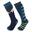 Merino Ski 2 Pack 兒童款美麗諾羊毛滑雪襪兩對裝 - 藍色