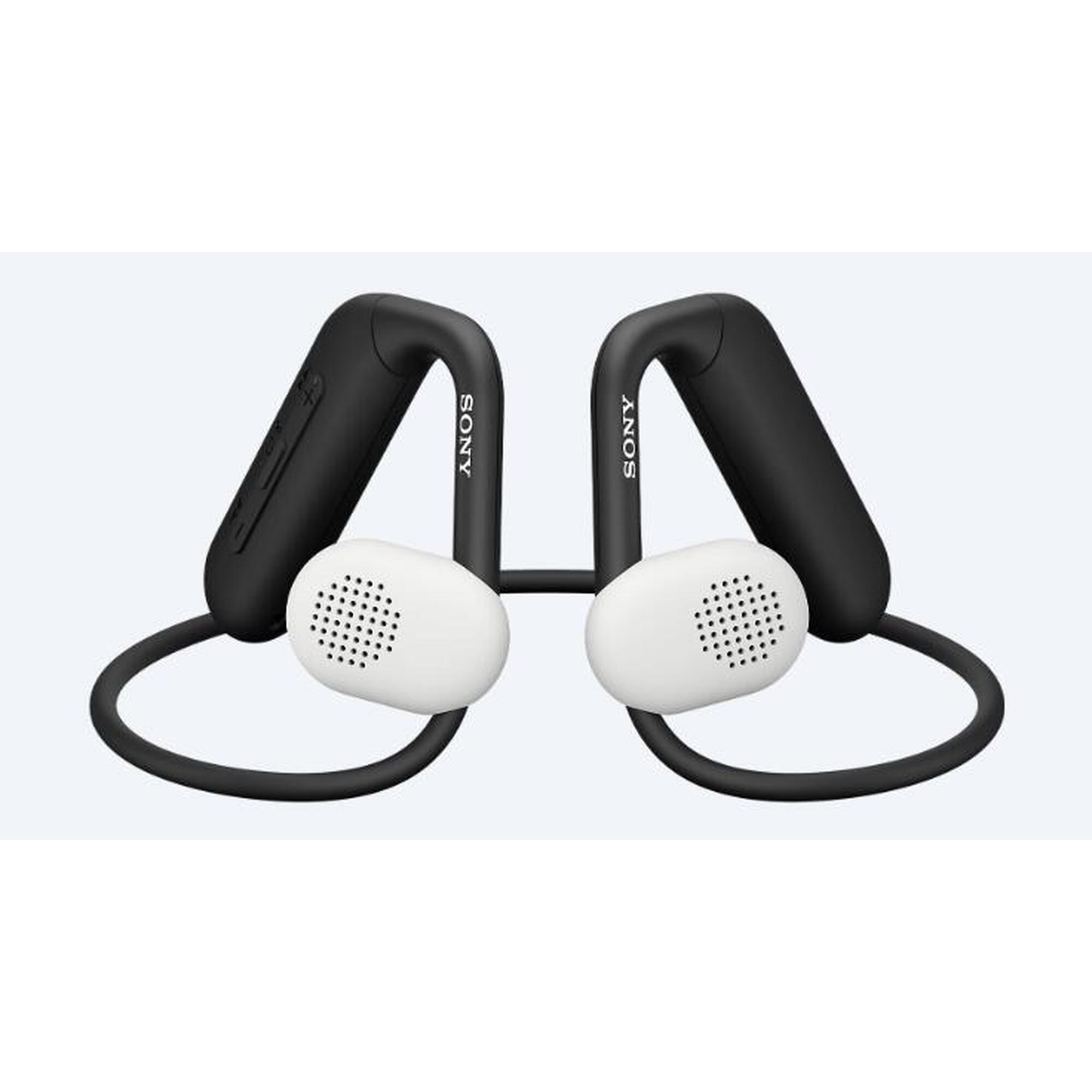 Sony Float Run IPX4防水離耳式運動耳機 - 白色/黑色