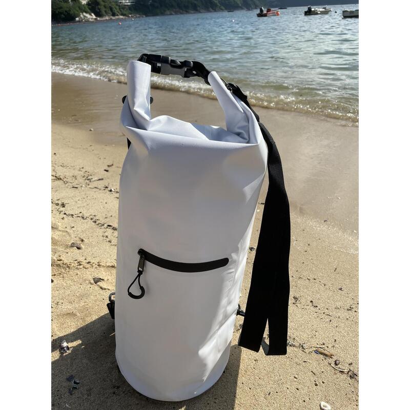 防水行李袋 20L - 白色