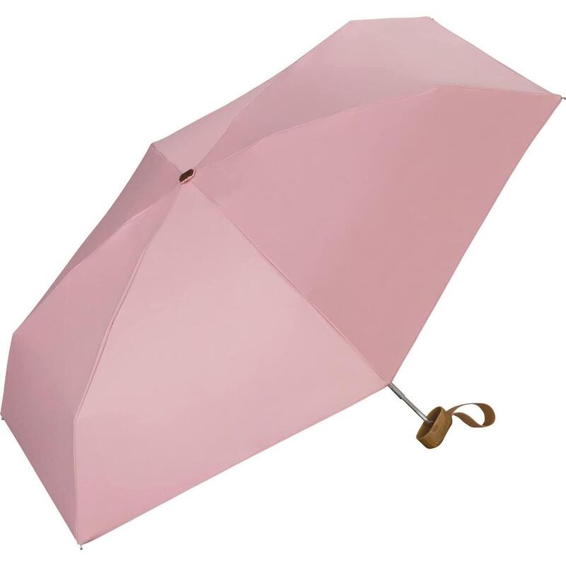 內外雙色袖珍縮骨雨傘 - 粉紅色