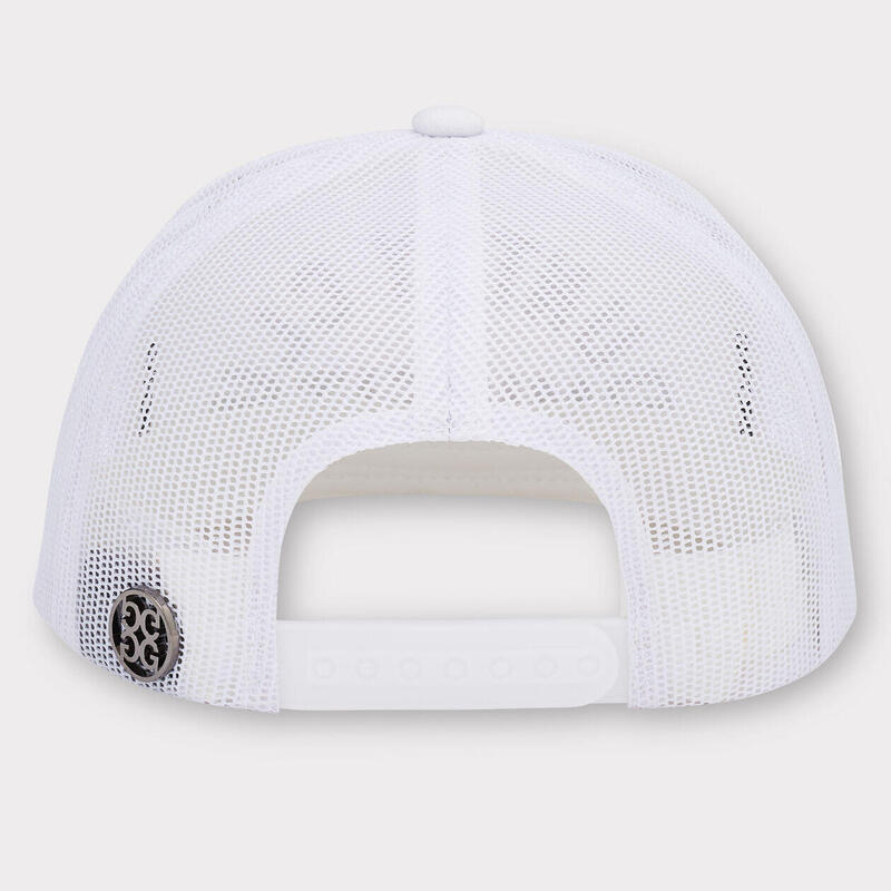 COUNTRY CLUB MISFIT ADULT ADJUSTABLE & BREATHABLE GOLF CAP - WHITE