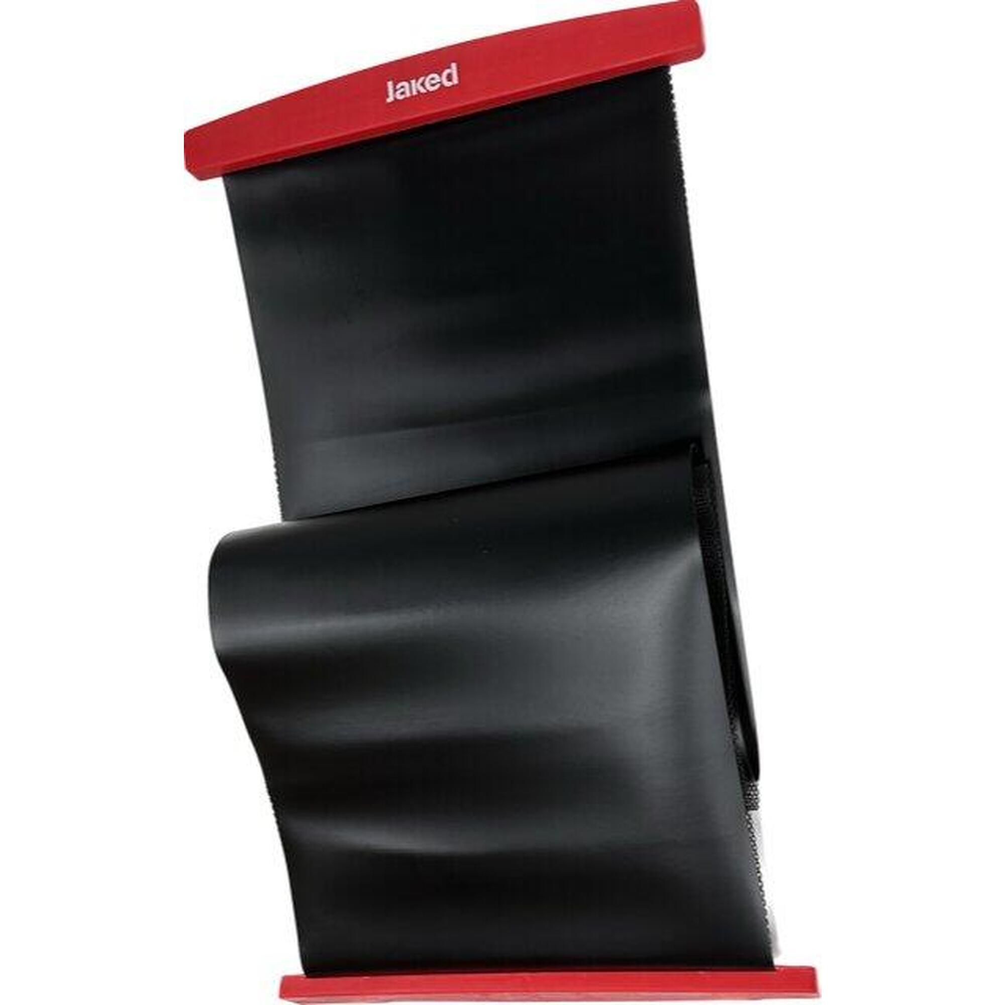 SLIDE BOARD (with sliding booties) - BLACK/RED