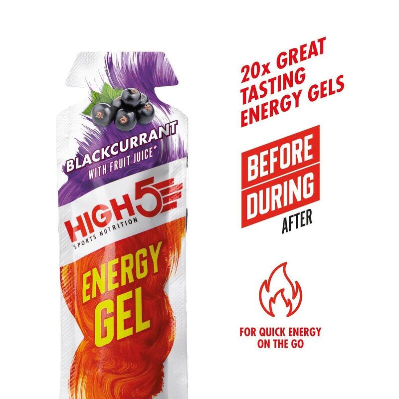 Energy Gel - Blackcurrent (1 sachet/40g)