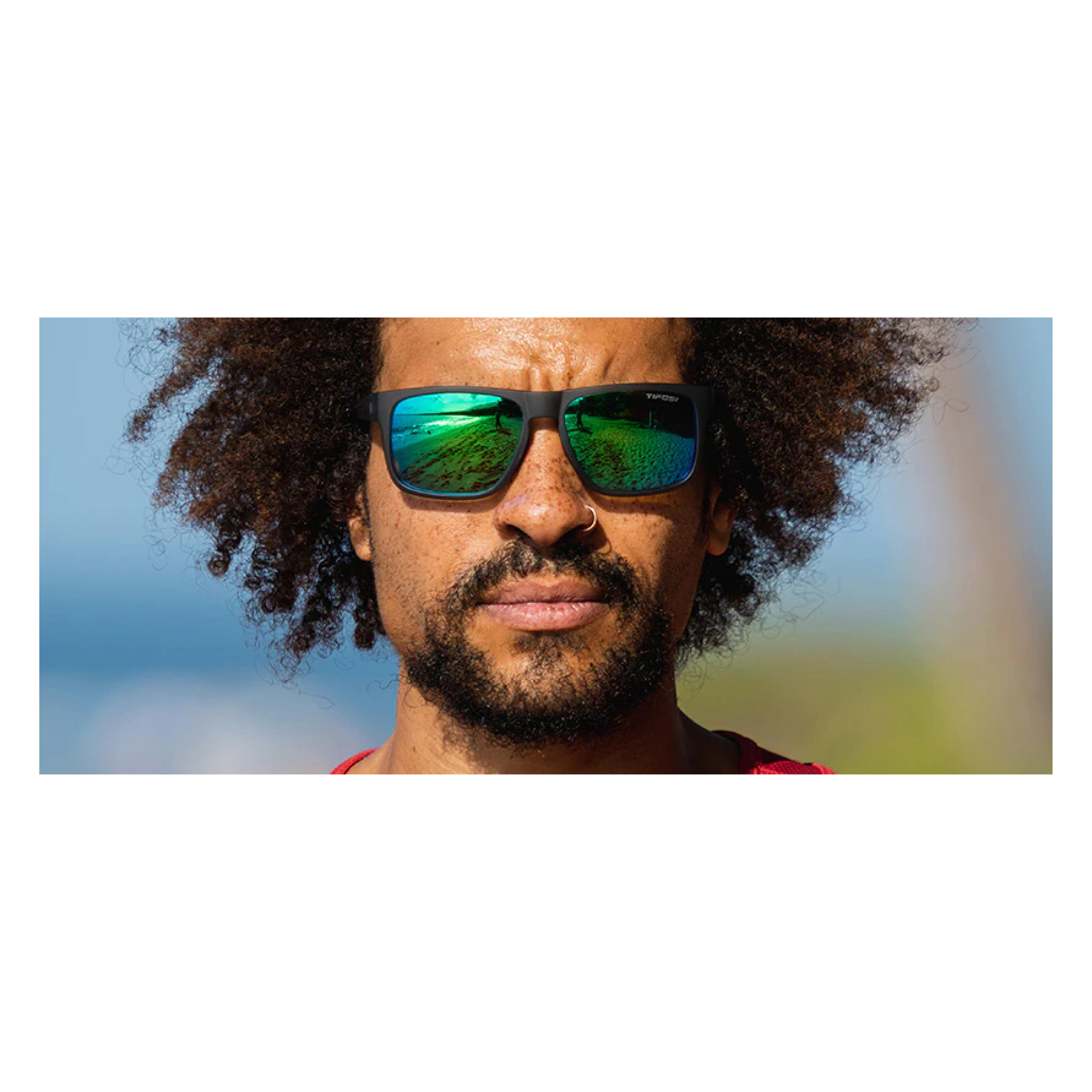 Tifosi Swick Satin Vapor Emerald Polarized