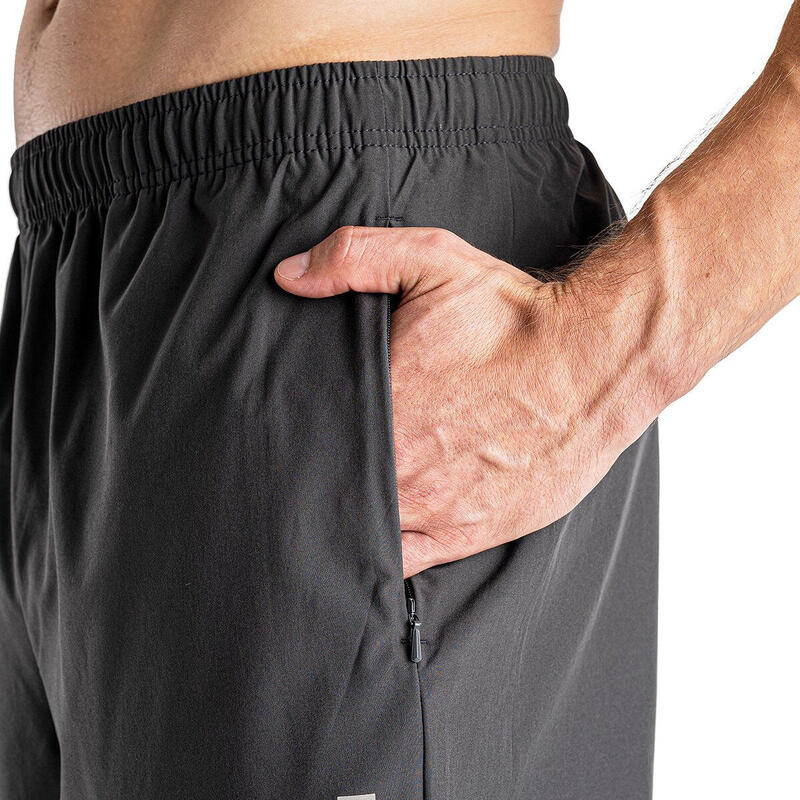 Men Breathable Dri-Fit 5" Running Sports Shorts - BLACK