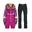 Donatella Women Ski Jacket(without fur) + Lavinia 1920 Women Ski Pants - Wistria