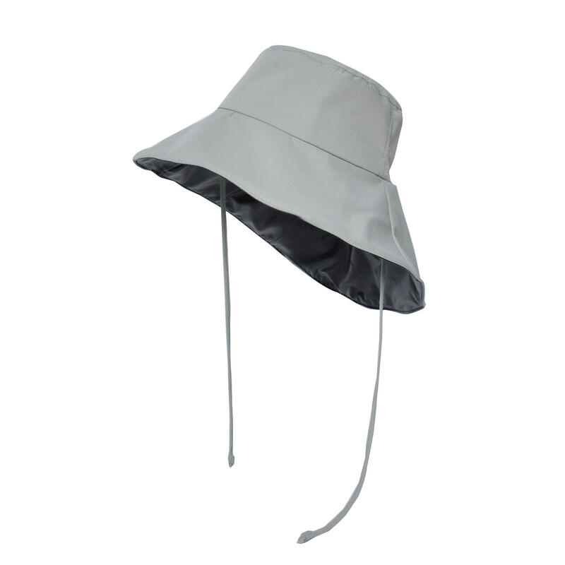 LD Women Versatile Ruffled Packable Anti UV Outdoor Hat - Light Green