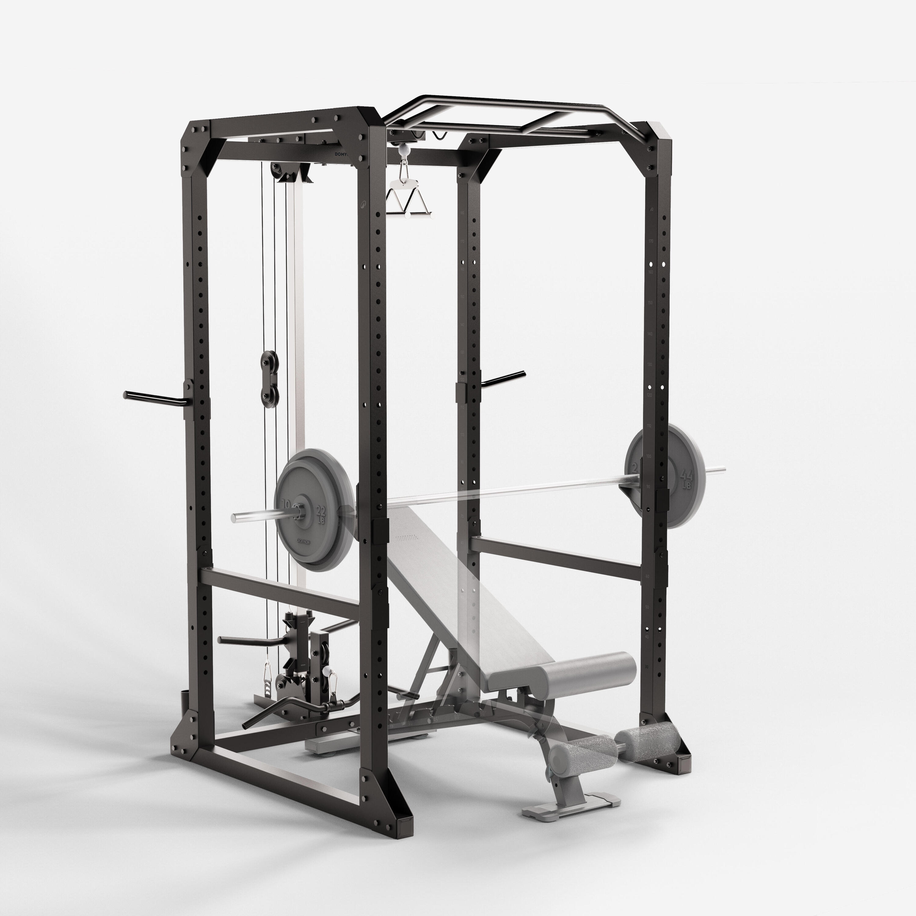 Seconde vie Cage de musculation - power rack 900 3/5