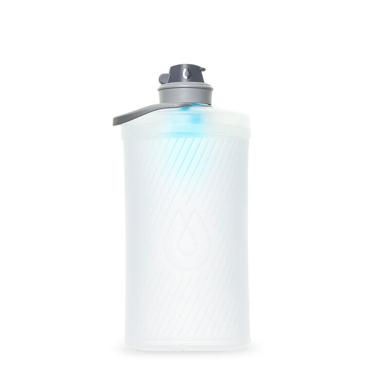 (GF425-FILTER) Collapsible Sports Flux Filter Bottle 1.5L - Clear/HP Blue